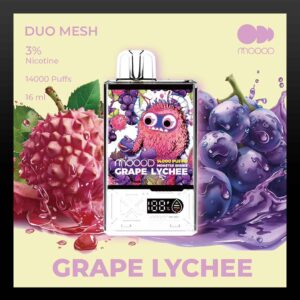 MOOOD-MONSTER-SERIES-14000-PUFFS-กลิ่น-Grape-lychee