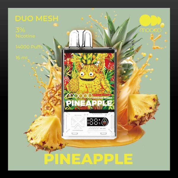 MOOOD-MONSTER-SERIES-14000-PUFFS-กลิ่น-pineapple